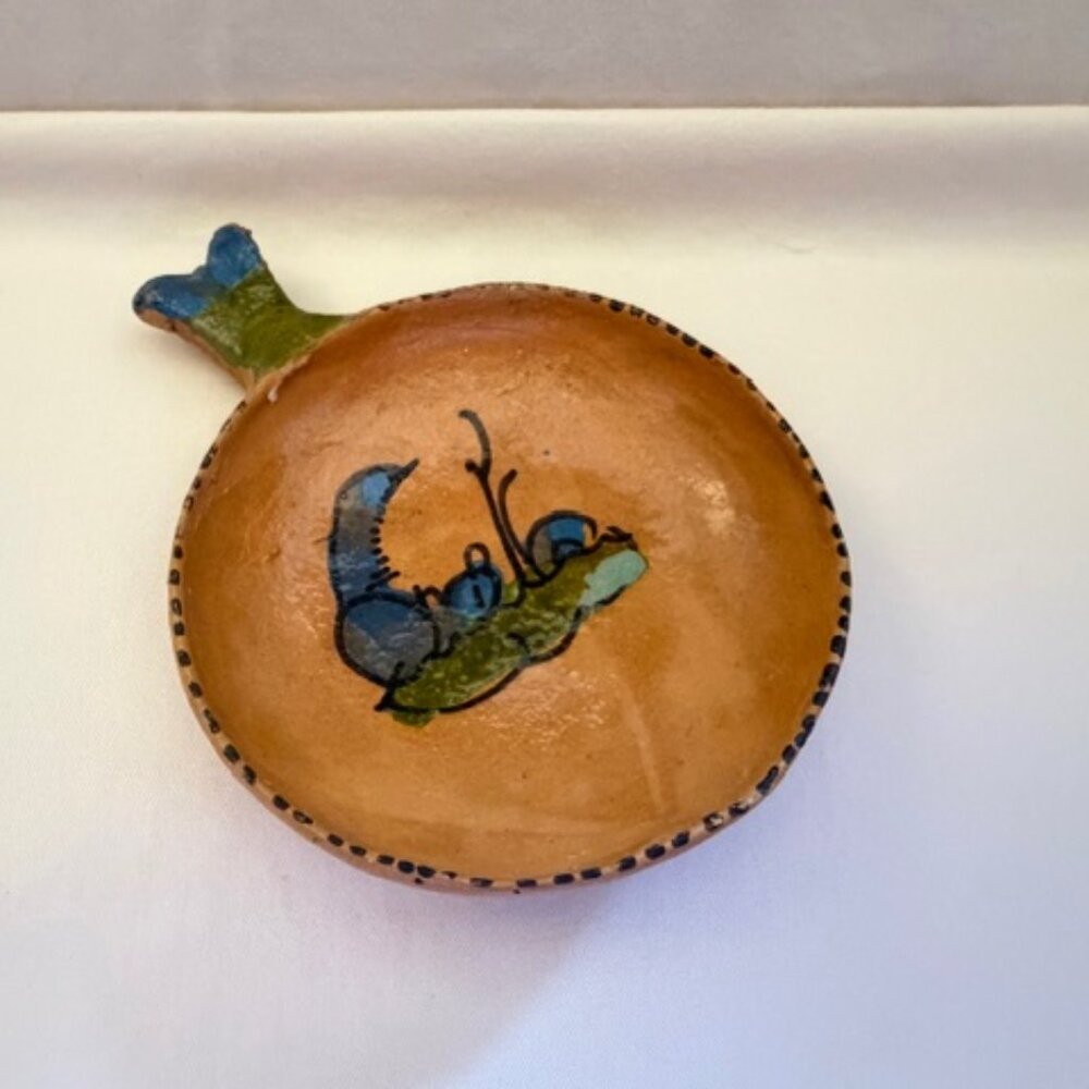 Vintage Mexican Pottery Dish